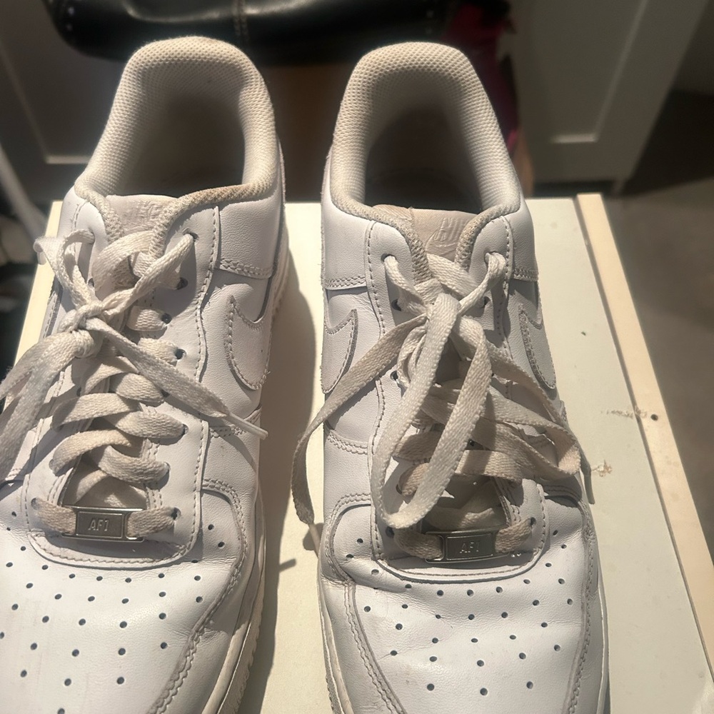 Nike White AF1 Sneakers
